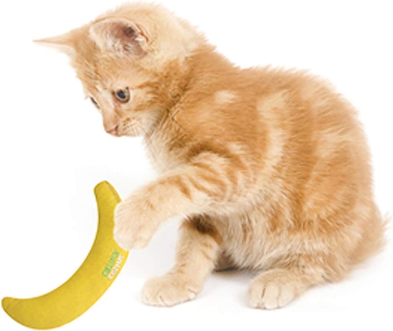 Our Pets 100% North American Catnip Filled Banana Cat Toy - A Peeling - Image 5